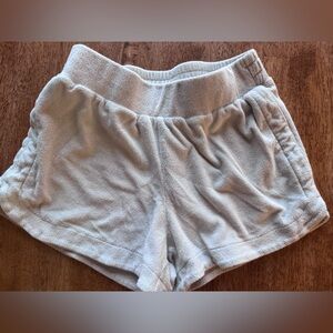 A New Day Women's Soft Cotton Tan Terry Cloth Shorts size XS